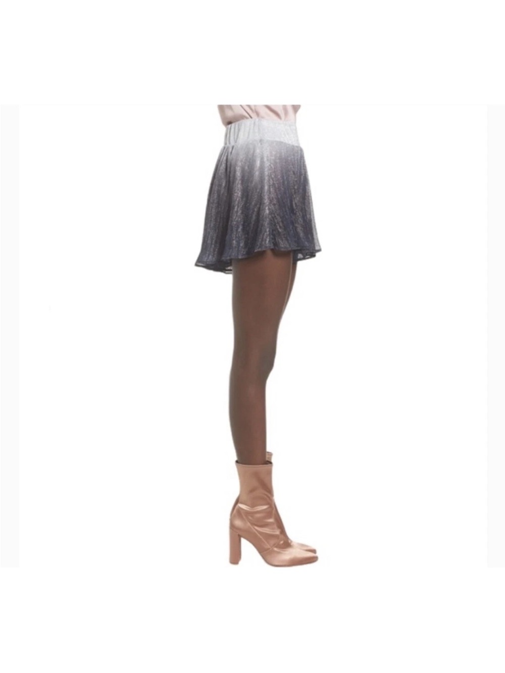 Show Me Your Mumu Carlos Swing Metallic Shorts - Picture 2 of 8